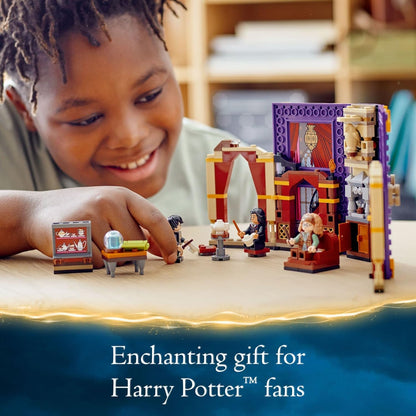 LEGO Harry Potter Hogwarts Moment: Divination Class 76396 Kit de construcción; juego coleccionable para el aula para mayores de 8 años (297 piezas)