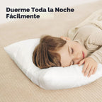 KeaBabies Paquete de 2 almohadas para niños de 2 años a 5,13 x 18 p...