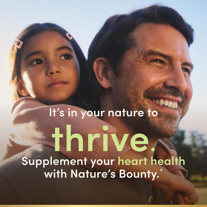 Aceite de pescado de Nature's Bounty, apoya la salud del corazó...