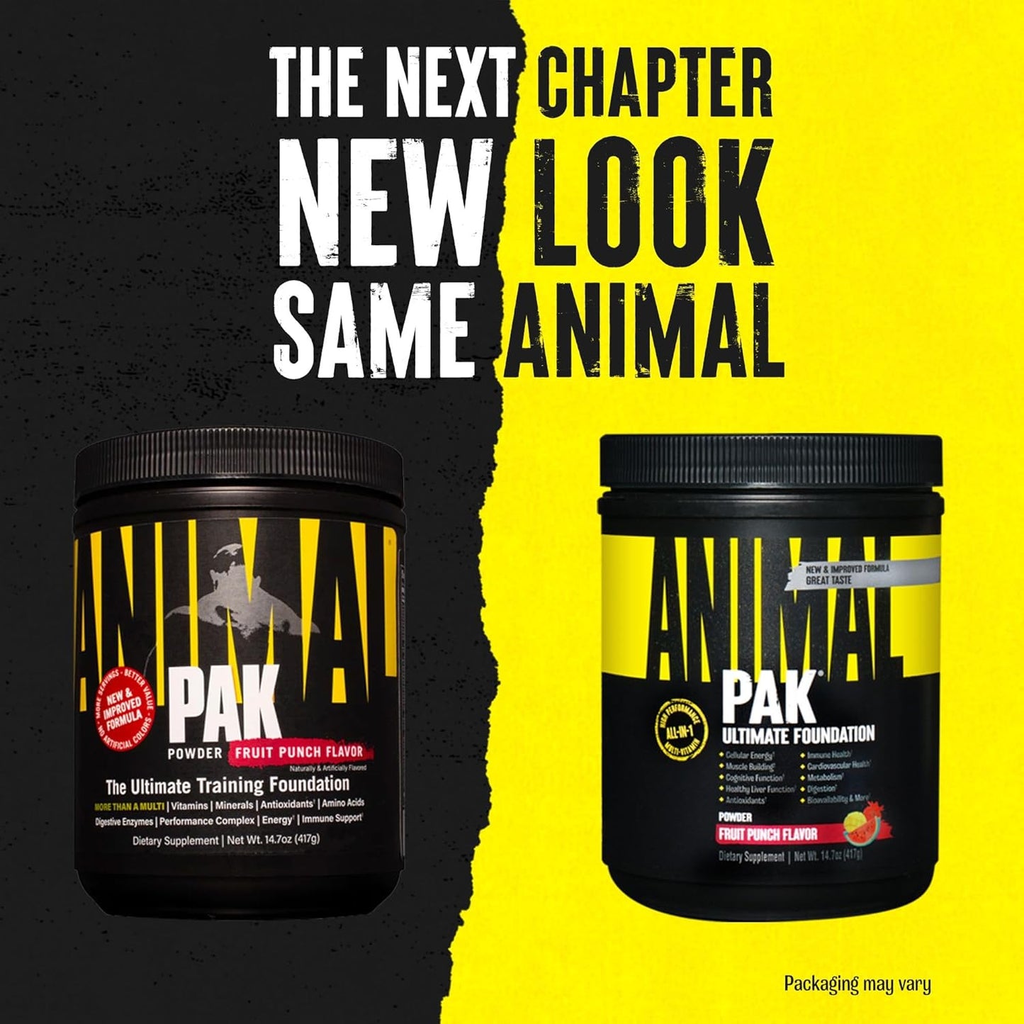 Animal Pak - Práctico Polvo Todo en Uno de Vitaminas y Suplementos...
