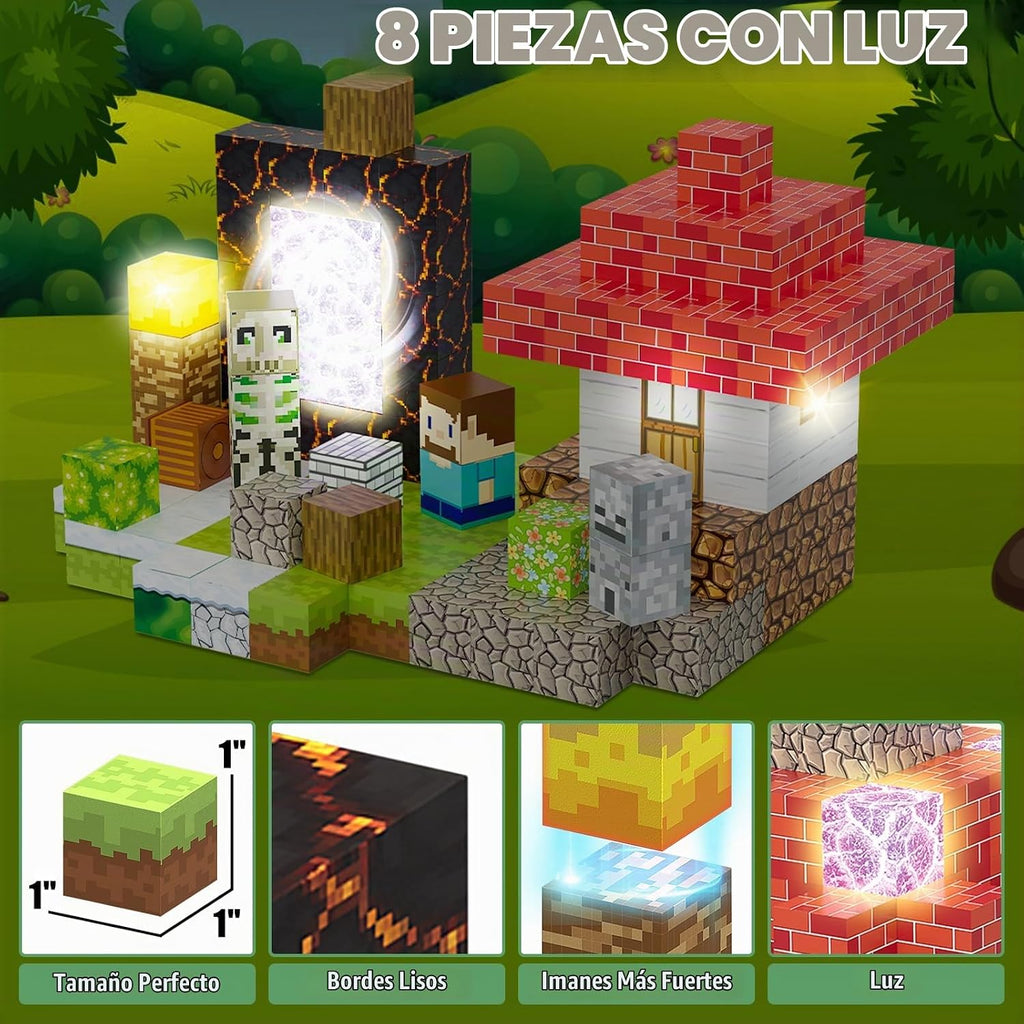 AIDYVOI Juego de 200 Piezas de Juguetes de Construcción con Bloques...