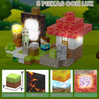 AIDYVOI Juego de 200 Piezas de Juguetes de Construcción con Bloques...