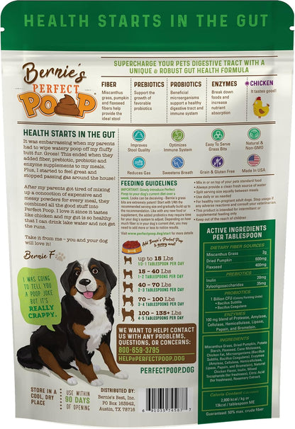 Suplemento para la digestión y salud general de los perros Perfect...