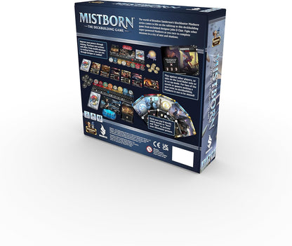 Juego de construcción de mazo de Mistborn de Brandon Sanderson - Forja alianzas en épicas batallas de combustión de metal - Juego de cartas cooperativo - Juego estratégico inmersivo - 1 a 4 jugadores