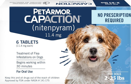 PetArmor CAPACTION (nitenpiram) Tratamiento oral contra pulgas para...