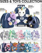 Mochila para niños pequeños Naturally KIDS con. Juguete de peluche...