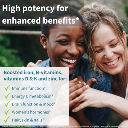 Igennus Multivitamínico metilado de alta potencia para mujeres, ing...
