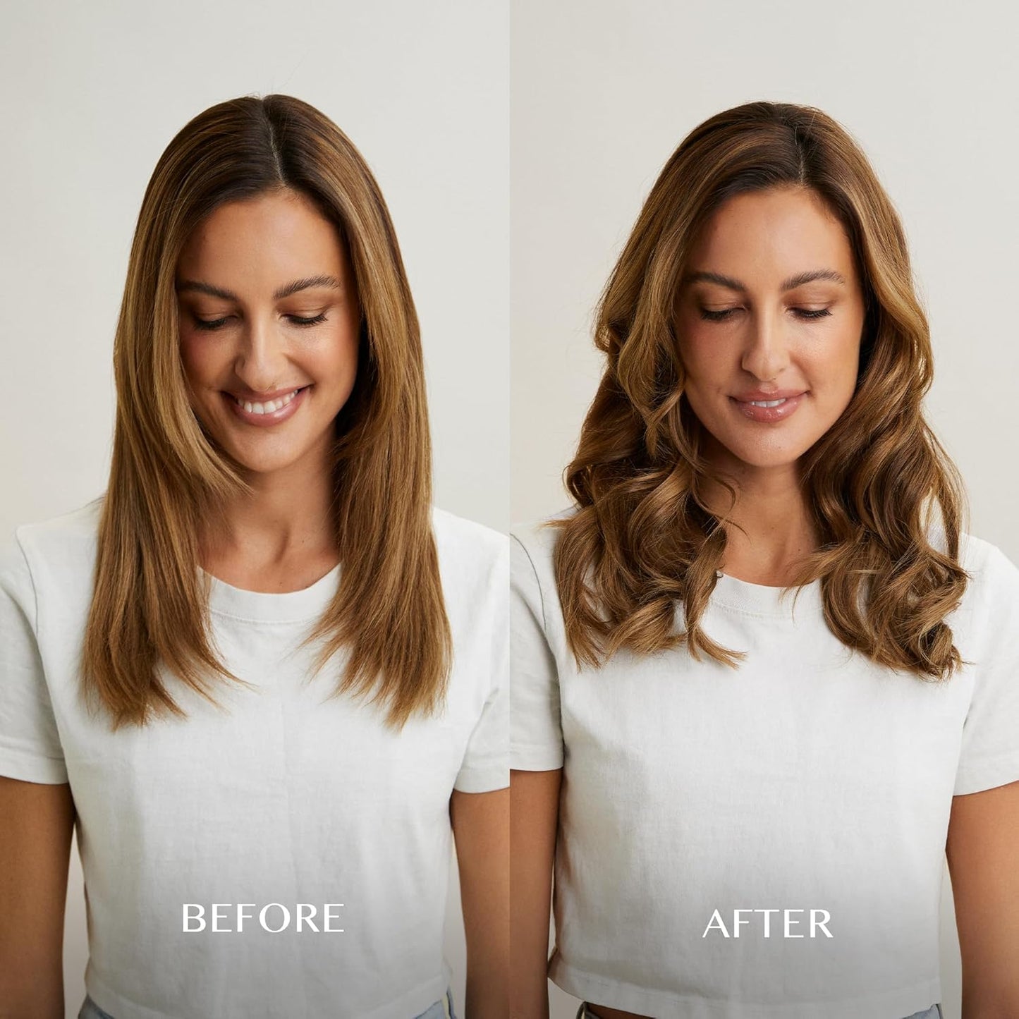 Kristin Ess Alisador Rizador de Cabello de Titanio Profesional 3 en 1, 2 en 1 + Combo Ondulador de Playa para Mujeres con Cabello Rizado, Encrespado + Grueso - Plancha Plana de Doble Voltaje de 1 1/4