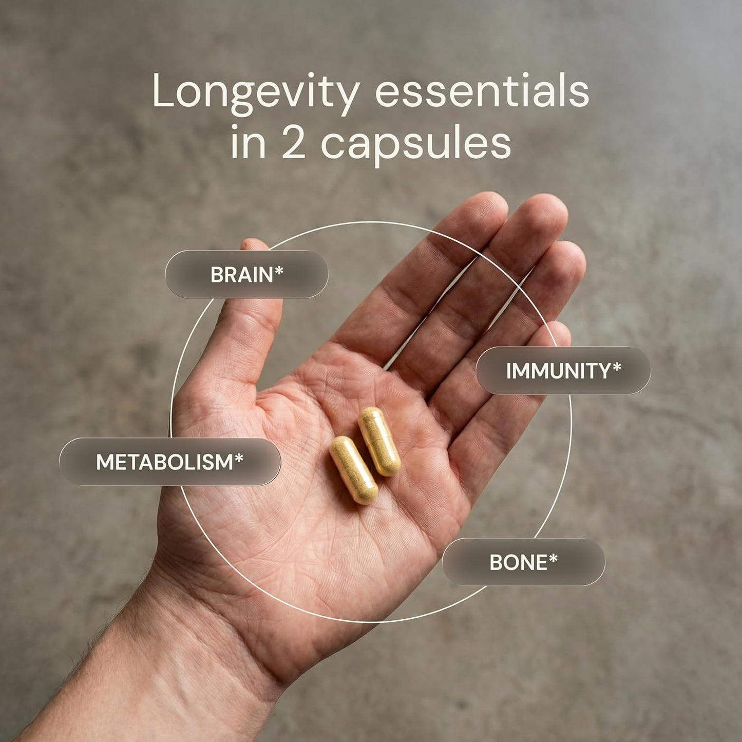 Blueprint Bryan Johnson Cápsulas Esenciales - Multivitamínico\/Mult...