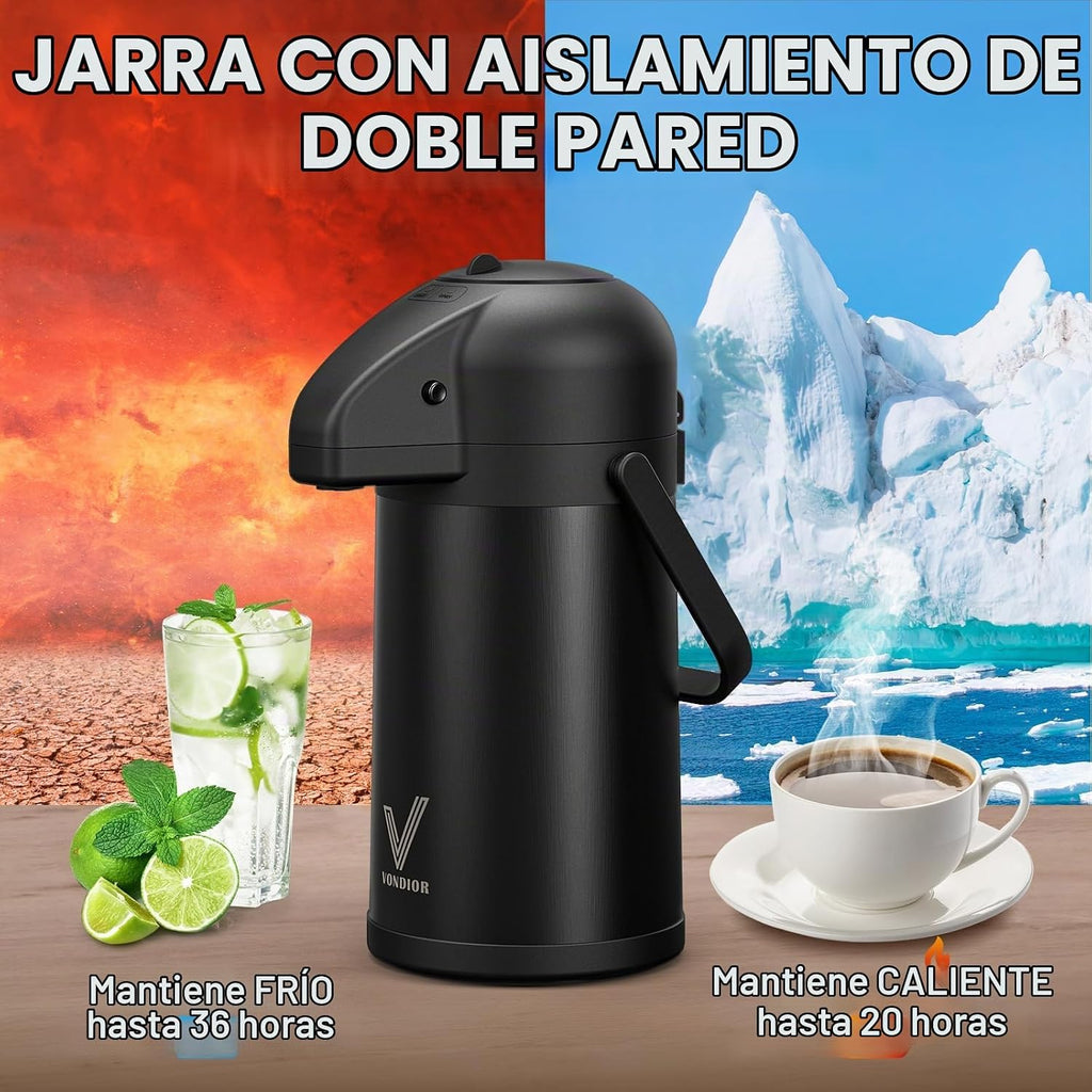 Airpot - Jarra de café para mantener el calor, dispensador de café...