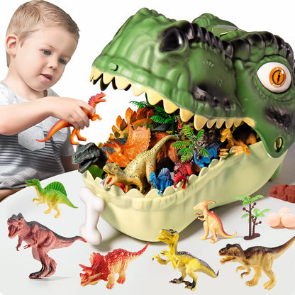 RISUNTOY - Juguetes de dinosaurios para niños de 3 a 5 años, juego...