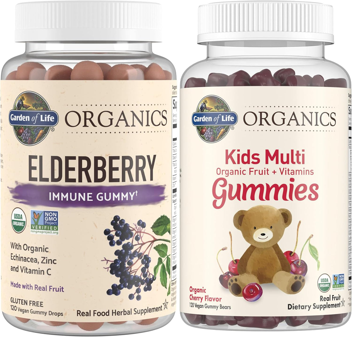 Garden of Life Organics Kids Bundle - Gomitas de apoyo inmunológico...