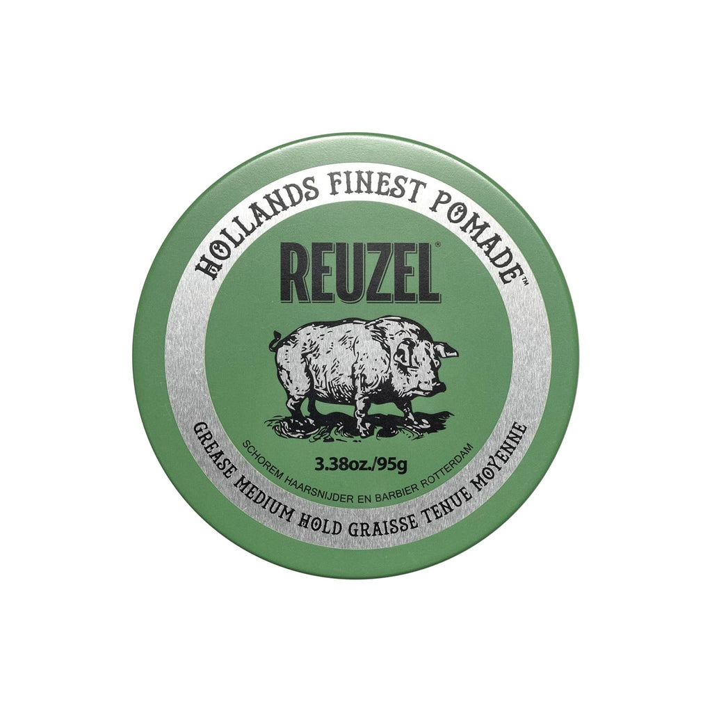 REUZEL Pomada de grasa verde de fijación media brillo bajo 0.21 lb...