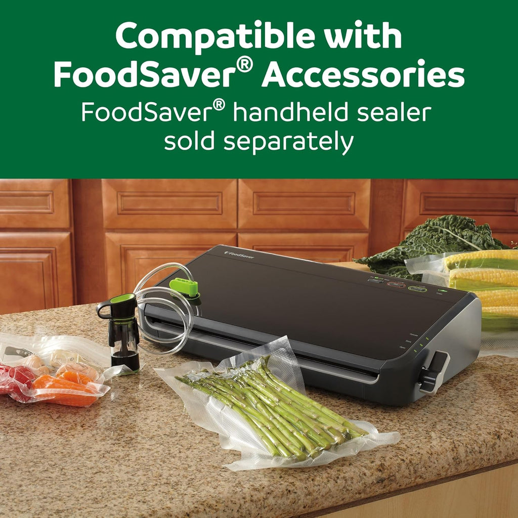 Máquina Selladora al Vacío FoodSaver, Detección Automática de Bolsa...