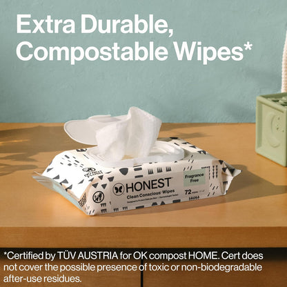 The Honest Company Toallitas hipoalergénicas multiusos para bebé co...
