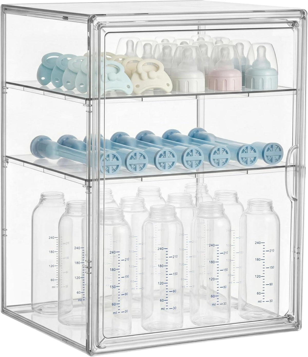 HBlife Organizador de Almacenamiento para Biberones de Bebé para En...
