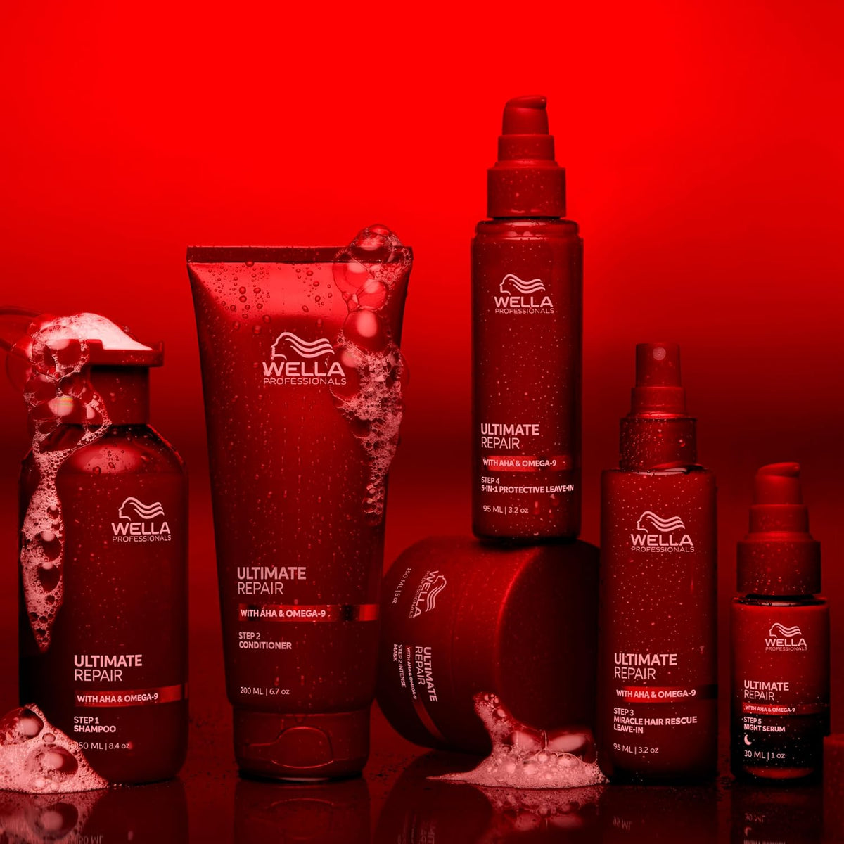 Wella Professionals Tratamiento protector sin enjuague 5 en 1 ULTIM...