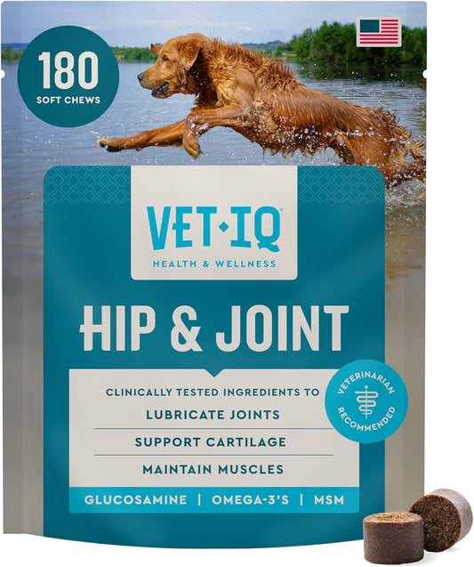 VETIQ - Suplemento de Glucosamina para Cadera y Articulaciones para...