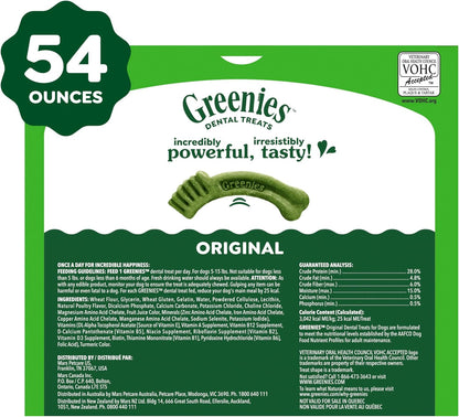 Golosinas dentales naturales recomendadas por veterinarios Greenies...