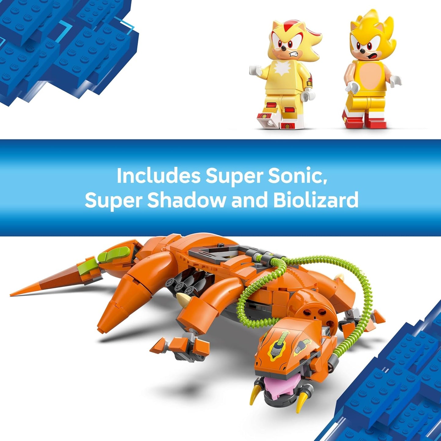 LEGO Sonic The Hedgehog Super Shadow vs Biolizard regalo