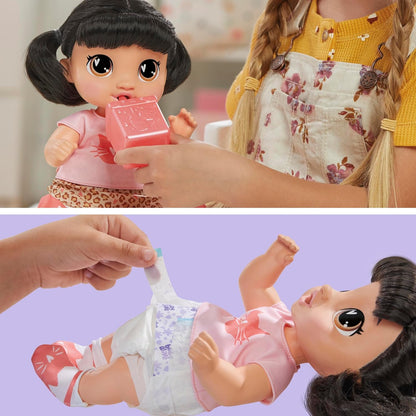 Baby Alive Super BFF Katie Kat Set de Juego de Muñeca Bebé de Vesti...