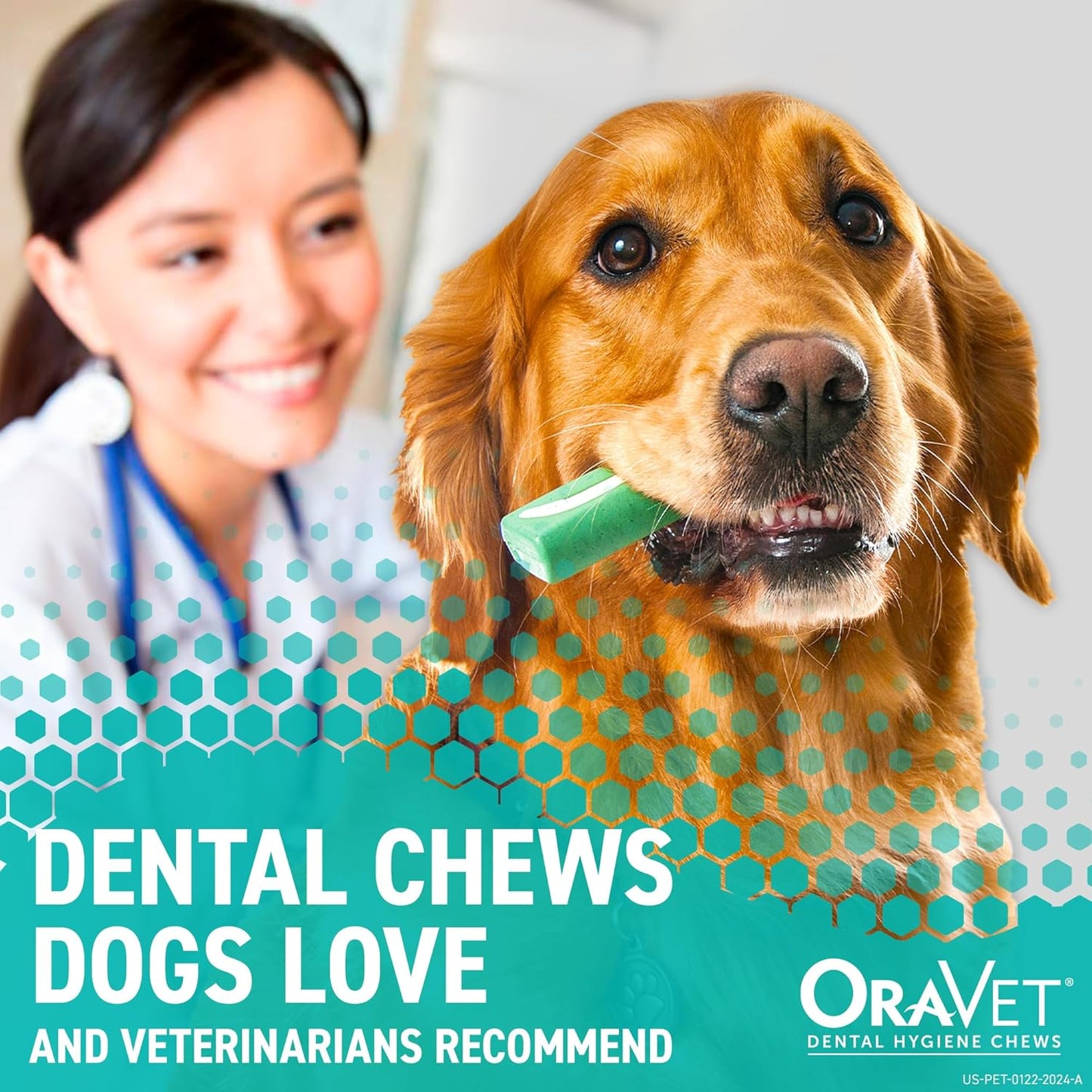 OraVet Masticables de higiene dental para perros pequeños, cuidado...