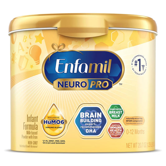 Enfamil NeuroPro Fórmula para Bebés, Dúo de DHA y MFGM para Apoyar...