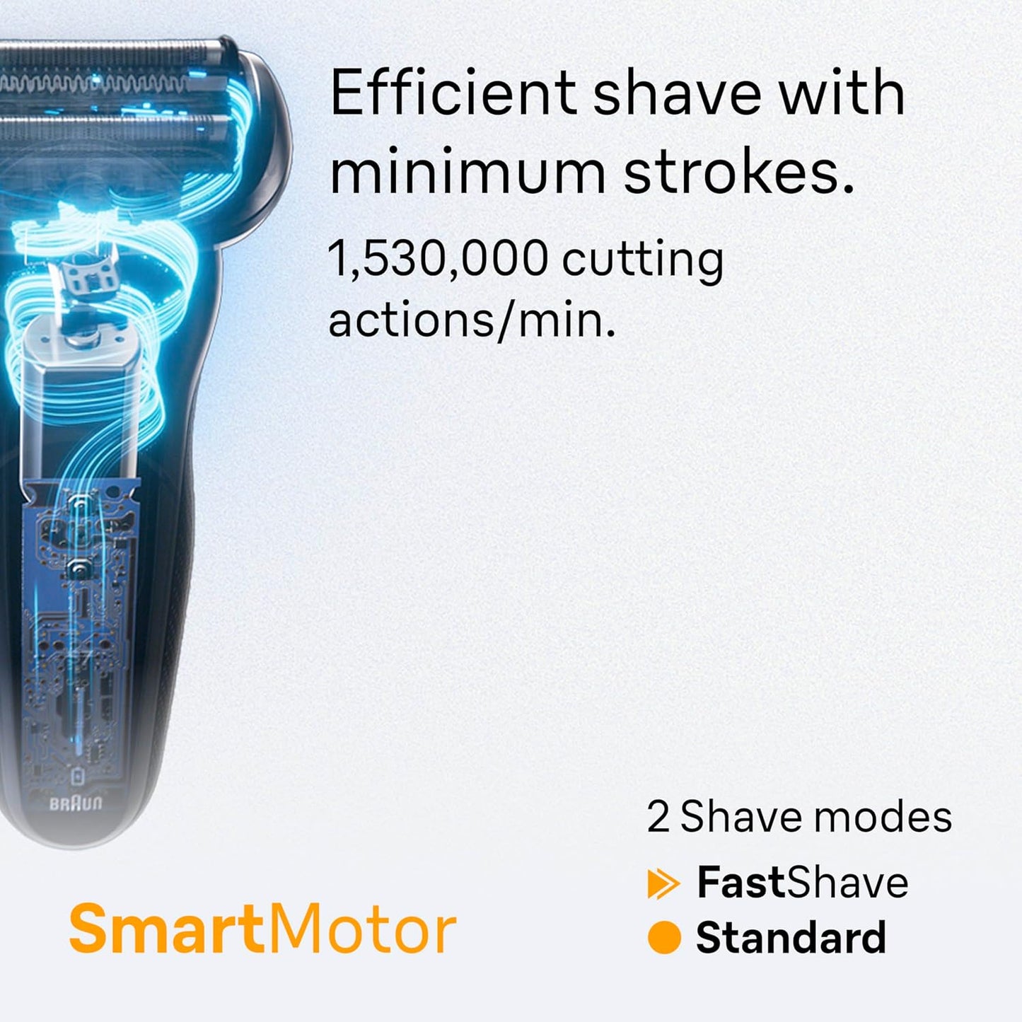 Braun Maquinilla de afeitar eléctrica para hombres Serie 5, afeitadora de barba, afeitadora eléctrica, recortadora de precisión, centro de limpieza y carga 4 en 1, S5 5160cc