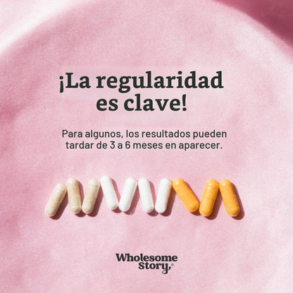 Wholesome Story Suplemento de mio-inositol y D-quiro inositol para...