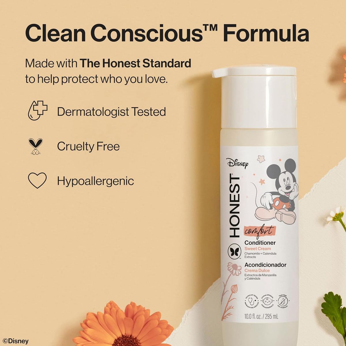 The Honest Company Acondicionador libre de silicona, lo suficientem...