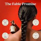 Aceite para el cabello Fable &amp; Mane - Suero fortalecedor HoliRo...