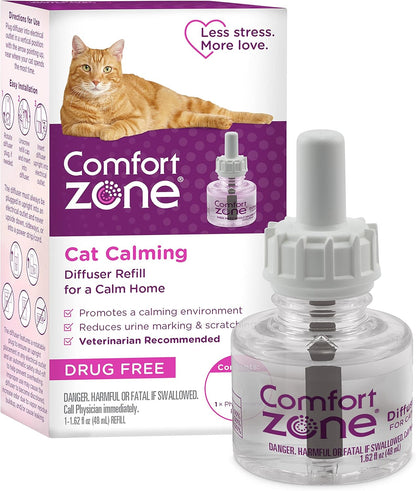 Comfort Zone Recambio de difusor calmante para gatos, 1 paquete \u2...