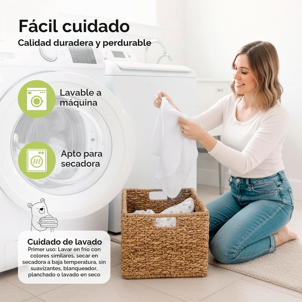 KeaBabies Paquete de 3 pañales orgánicos para recién nacidos, 0.5 T...
