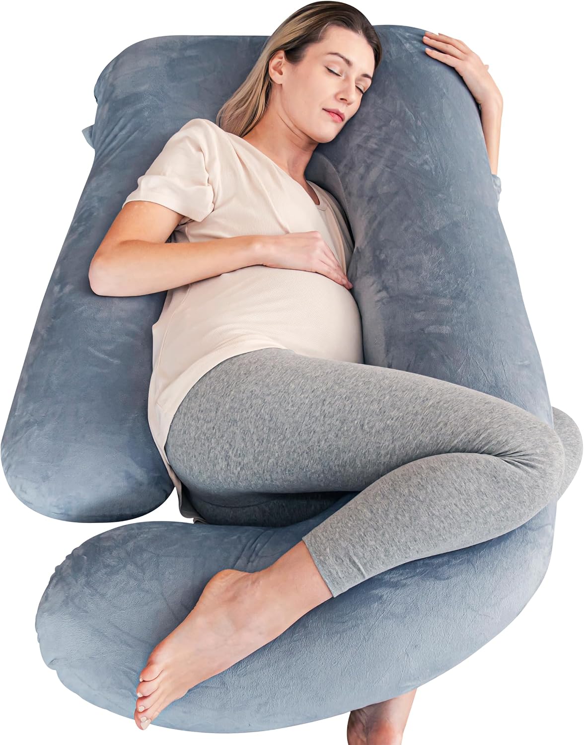 Cute Castle Almohadas de embarazo, almohada de maternidad suave en...