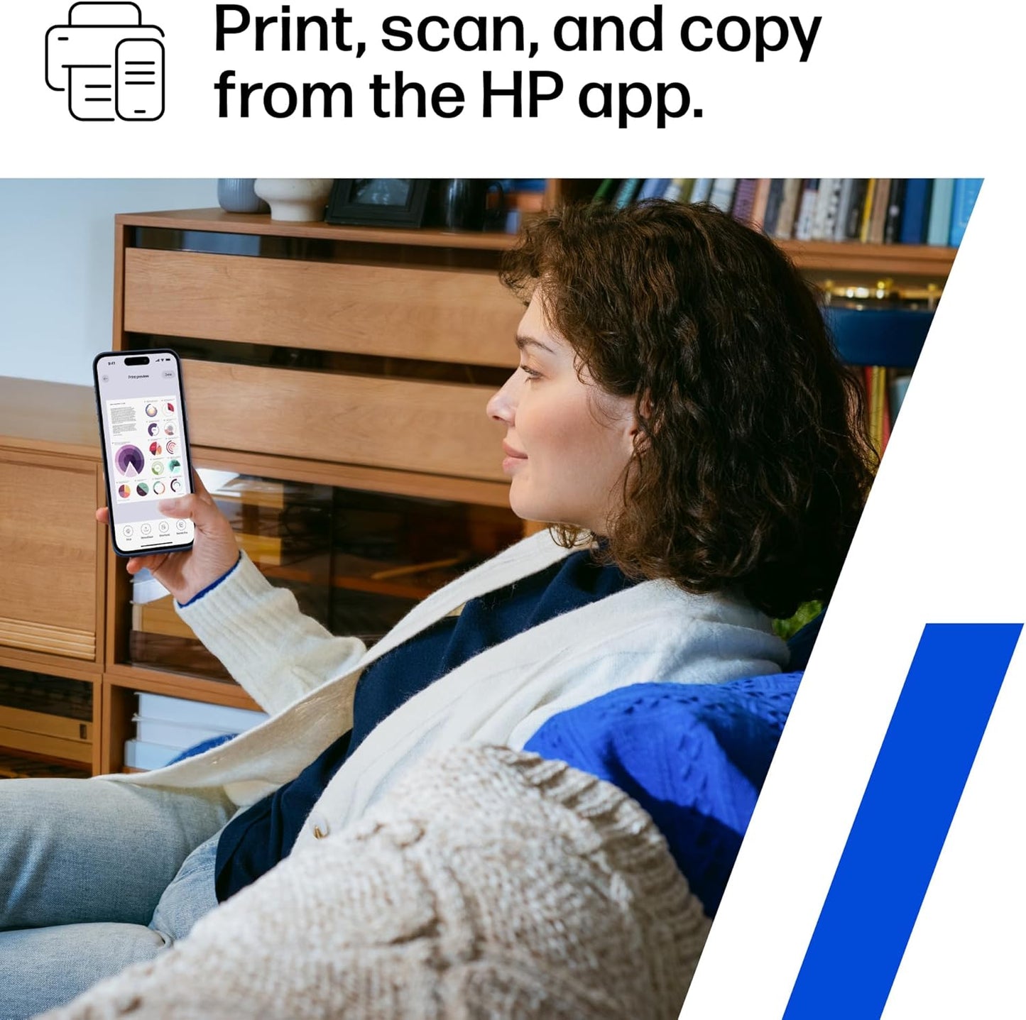 HP OfficeJet Pro 9135e Impresora inalámbrica todo en uno a color por inyección de tinta, imprime, escanea, copia, fax, ADF, impresión a doble cara ideal para la oficina, prueba de 3 meses de tinta