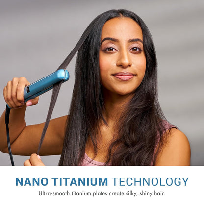 BaBylissPRO Nano Titanium Flat Iron Hair Straightener, Digital Flat...