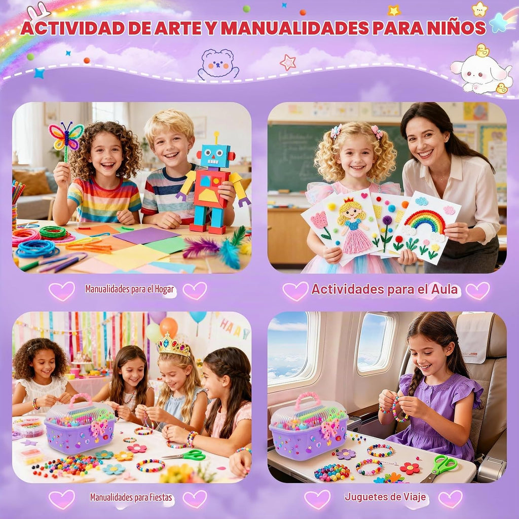 VERYHDSN Suministros de Artes y Manualidades para Niños - Kit de Ar...