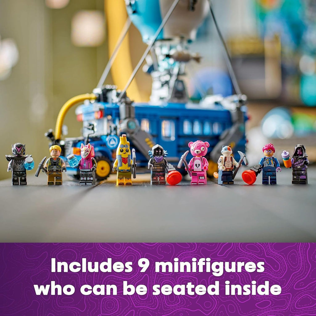 LEGO Fortnite - Juguete de construcción de autobús de batalla \u201...