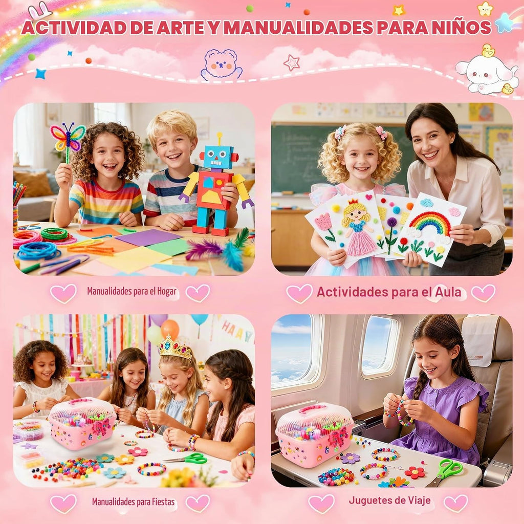 VERYHDSN Suministros de Artes y Manualidades para Niños - Kit de Ar...