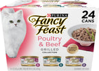 Comida húmeda para gatos de Purina Fancy Feast, paquete de 24 latas...