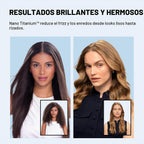 BaBylissPRO Nano Titanium Prima Ionic Hair Straightener - Plancha p...