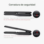 TYMO Mini plancha plana inalámbrica, rizador de lápiz de 0.65 pulga...