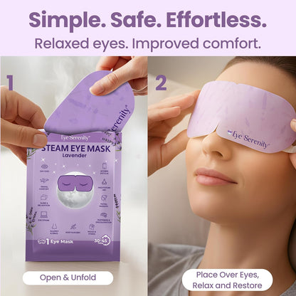 Lure Essentials Compresa cálida autocalentable para ojos secos, más...