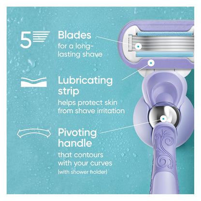 Gillette Venus Extra Smooth Maquinilla de afeitar Swirl para mujer...