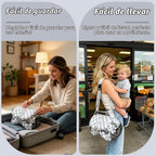 Funda para carrito de compras para bebé, niño y niña, funda para si...