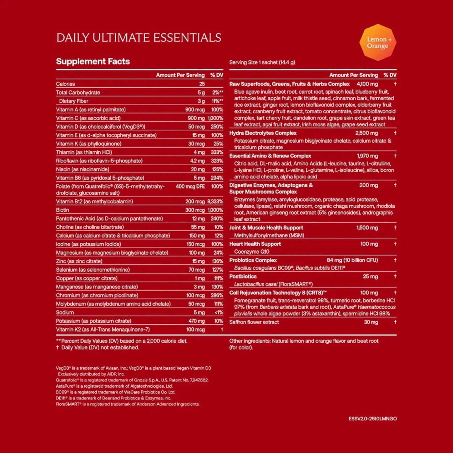 IM8 Daily Ultimate Essentials Suplemento multivitamínico todo en un...