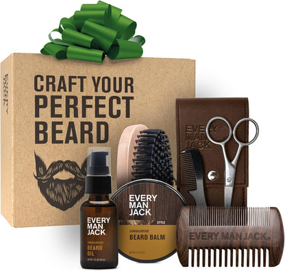 Every Man Jack - Juego de regalo para el cuidado de la barba para h...