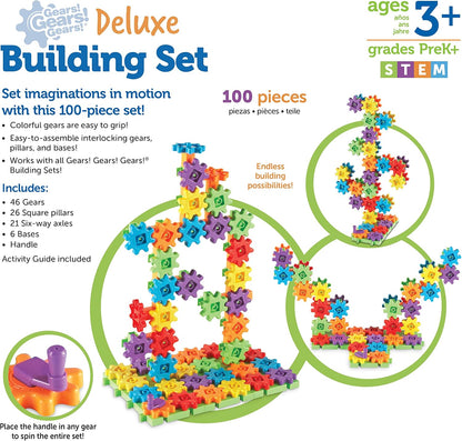 Learning Resources: set de engranajes de juguete