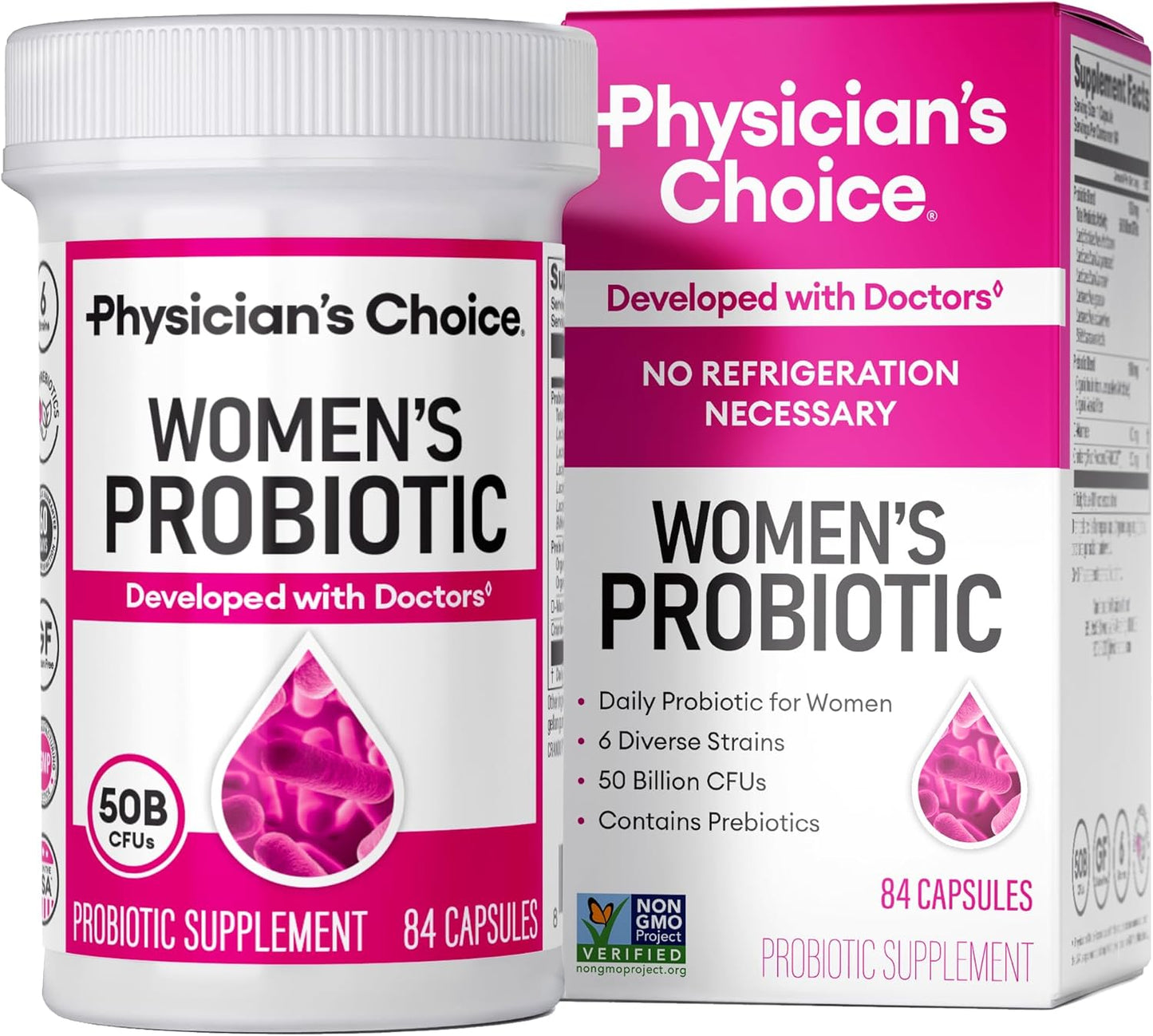 Physician's Choice Probióticos para mujeres - Equilibrio PH, di...