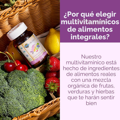 Suplemento multivitamínico orgánico Garden of Life, para mujer, tab...
